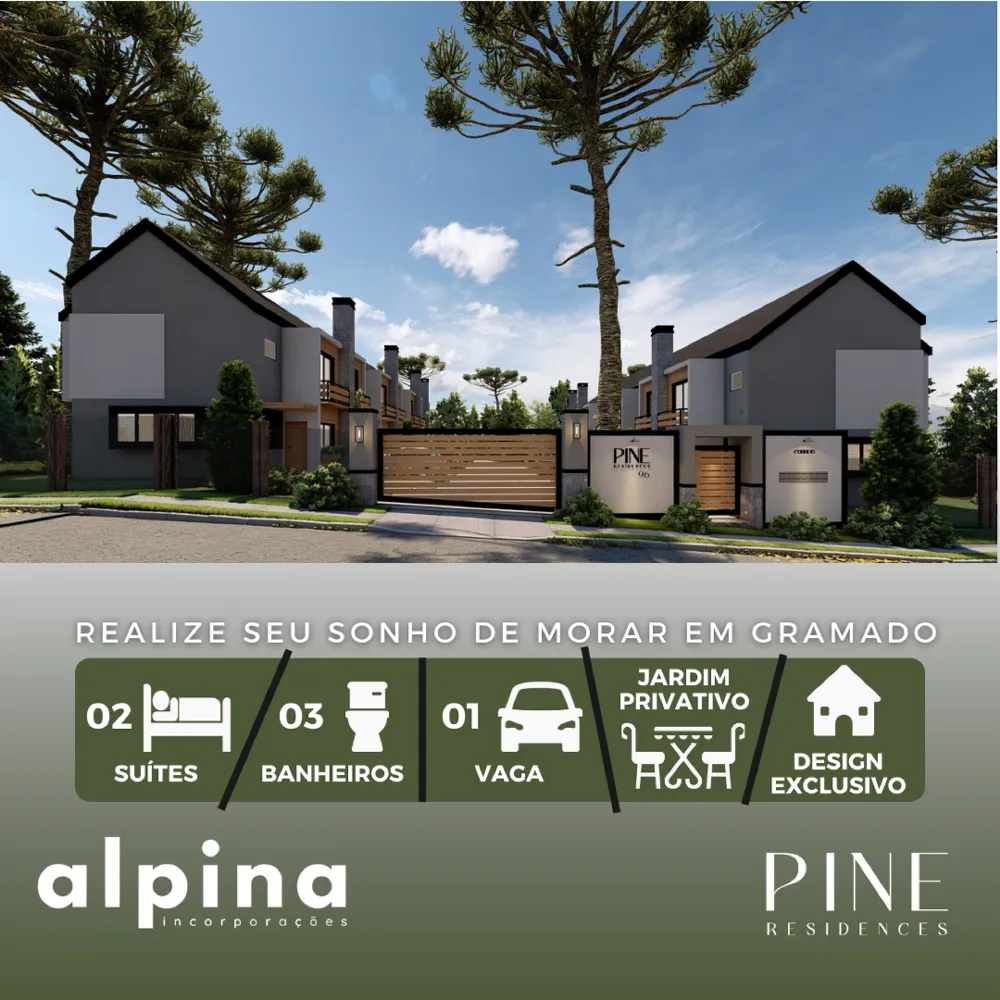 Casa para venda no bairro Vale dos Pinheiros em Gramado