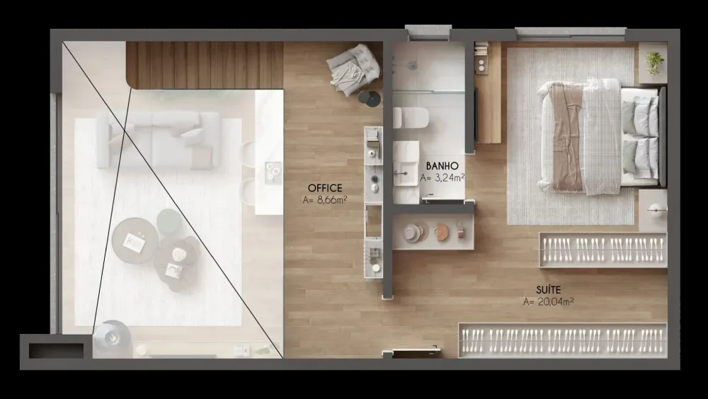 Apartamento para venda no bairro Centro  em Canela