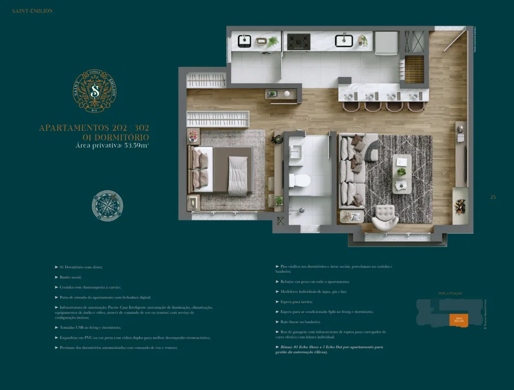 Apartamento para venda no bairro Centro  em Canela