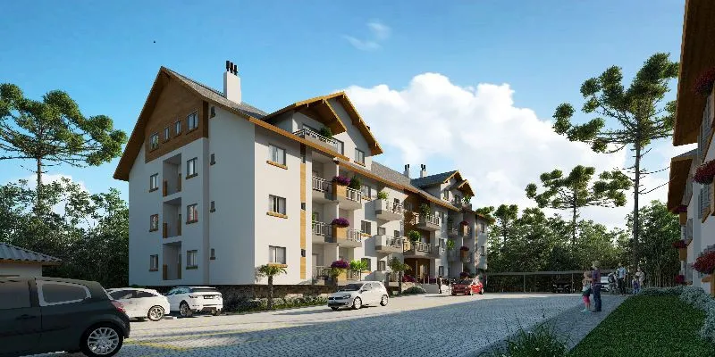 Apartamento para venda no bairro Floresta em Gramado