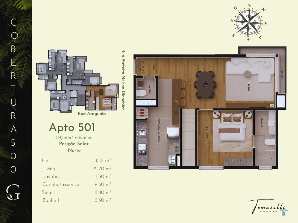 Apartamento para venda no bairro Piratini em Gramado