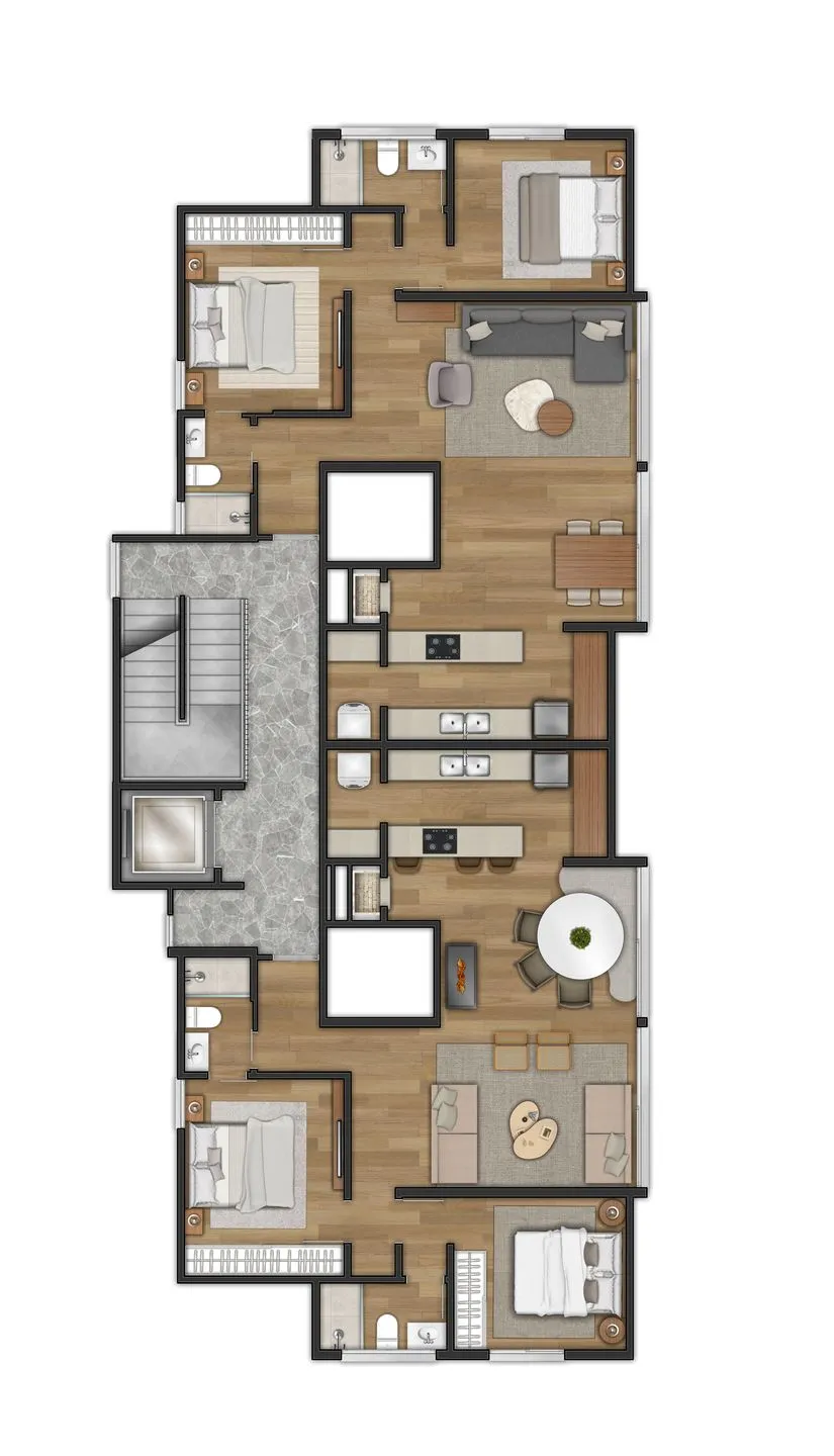 Apartamento para venda no bairro Bavaria em Gramado