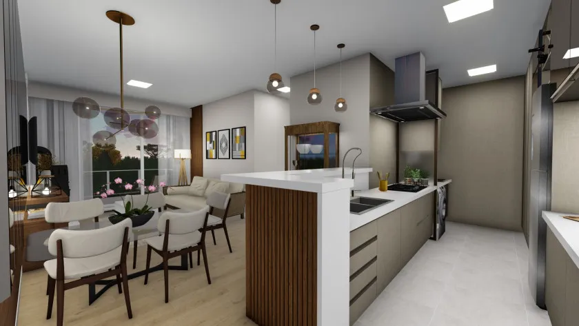 Apartamento 1 quarto para venda no bairro Centro  em Canela