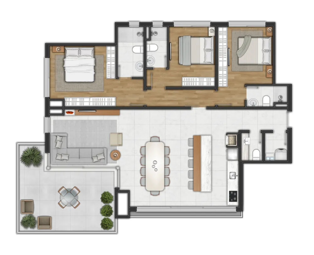 Apartamento para venda no bairro Centro  em Canela