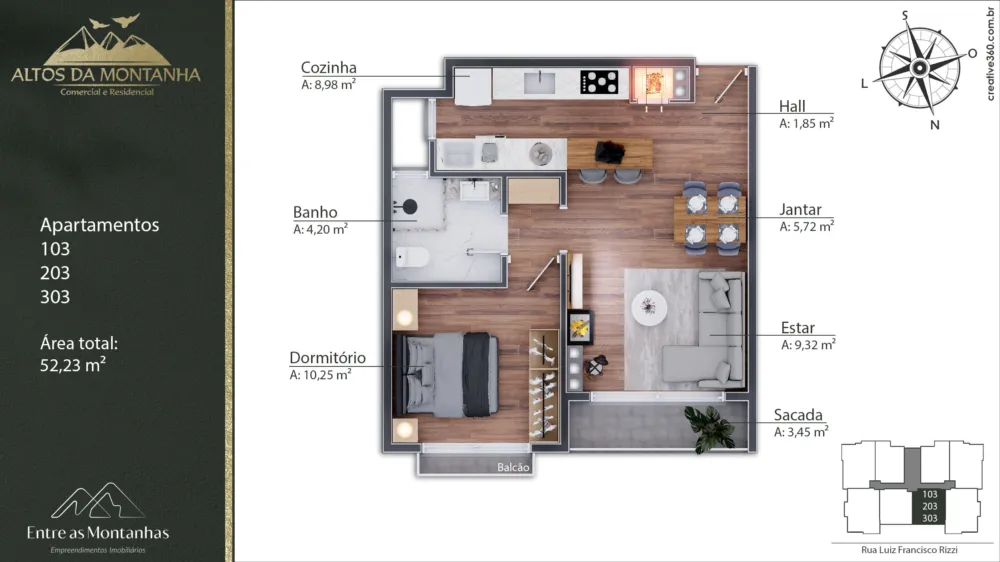 Apartamento para venda no bairro Varzea Grande em Gramado