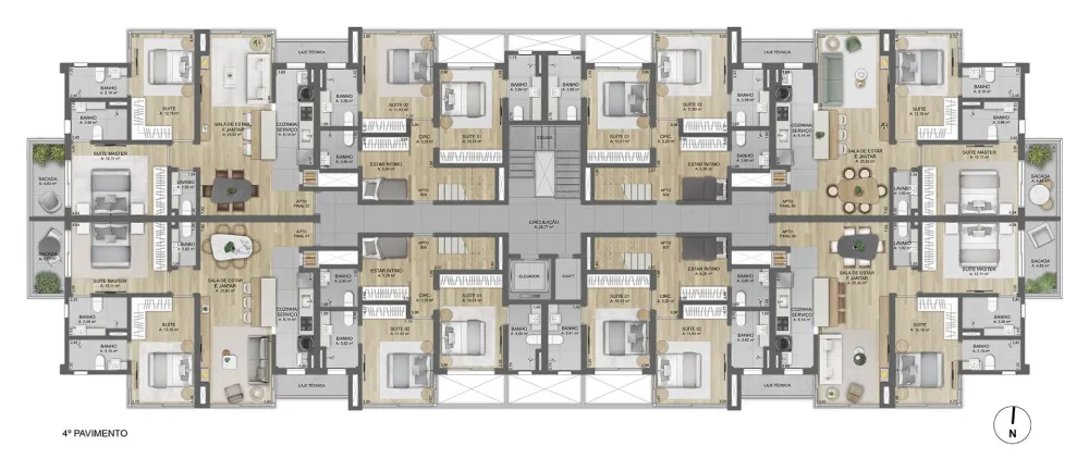 Apartamento para venda no bairro Belvedere em Gramado