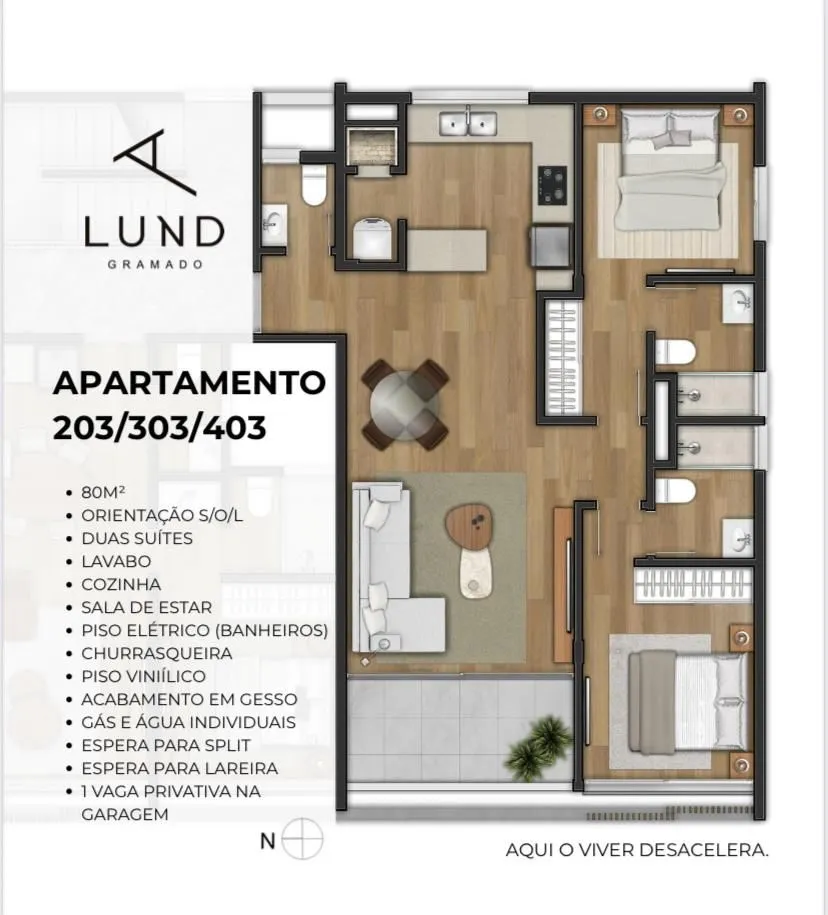 Apartamento para venda no bairro Bavaria em Gramado