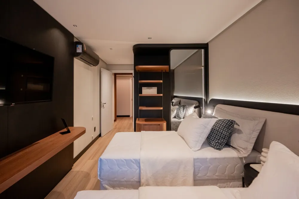 Cobertura 2 quartos sendo 2 suítes para venda no bairro Floresta em Gramado