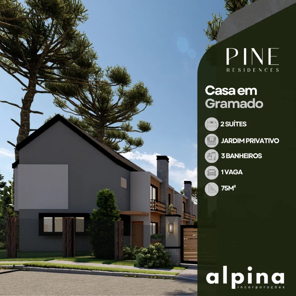 Casa para venda no bairro Vale dos Pinheiros em Gramado