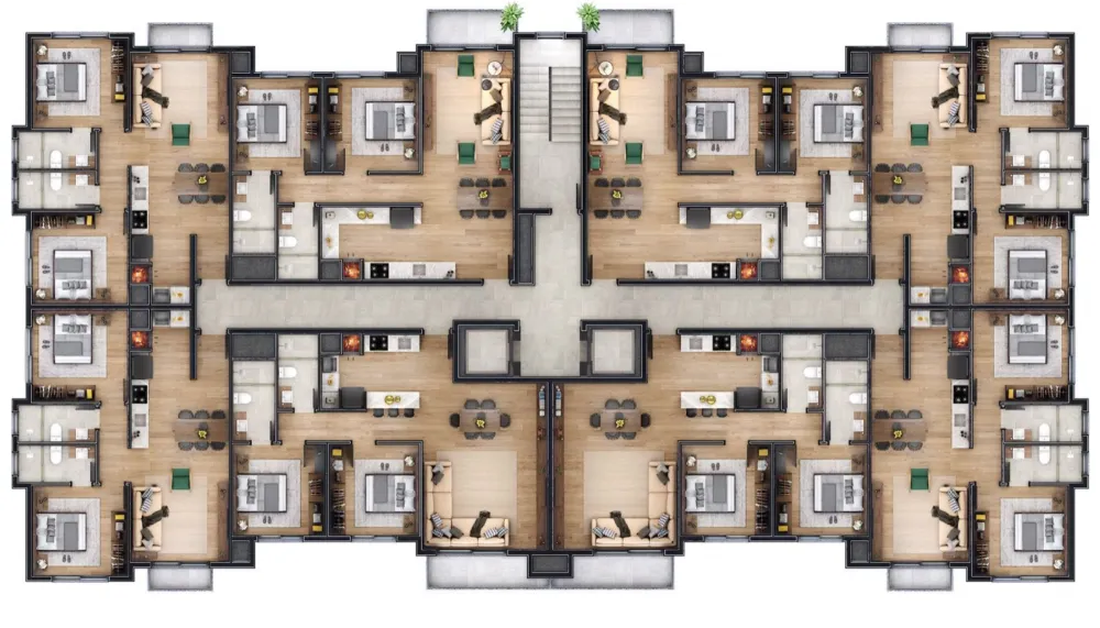 Apartamento para venda no bairro Centro em Gramado
