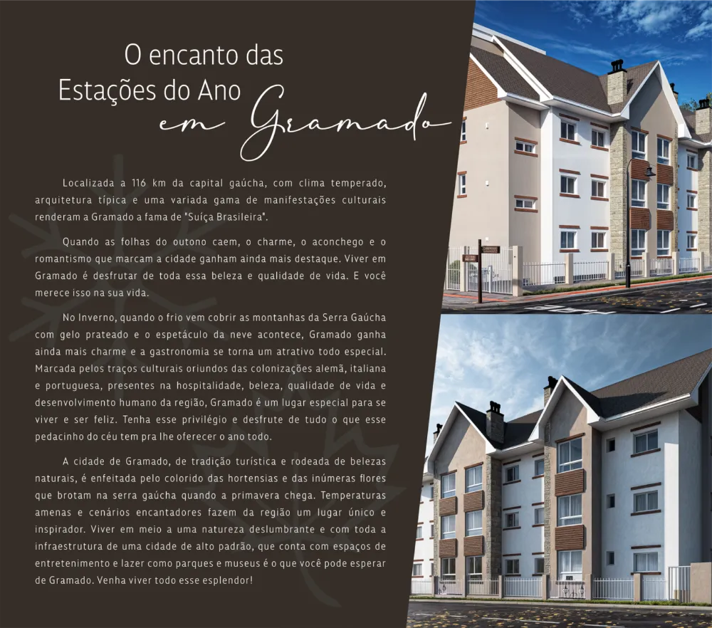 Apartamento para venda no bairro Moura em Gramado