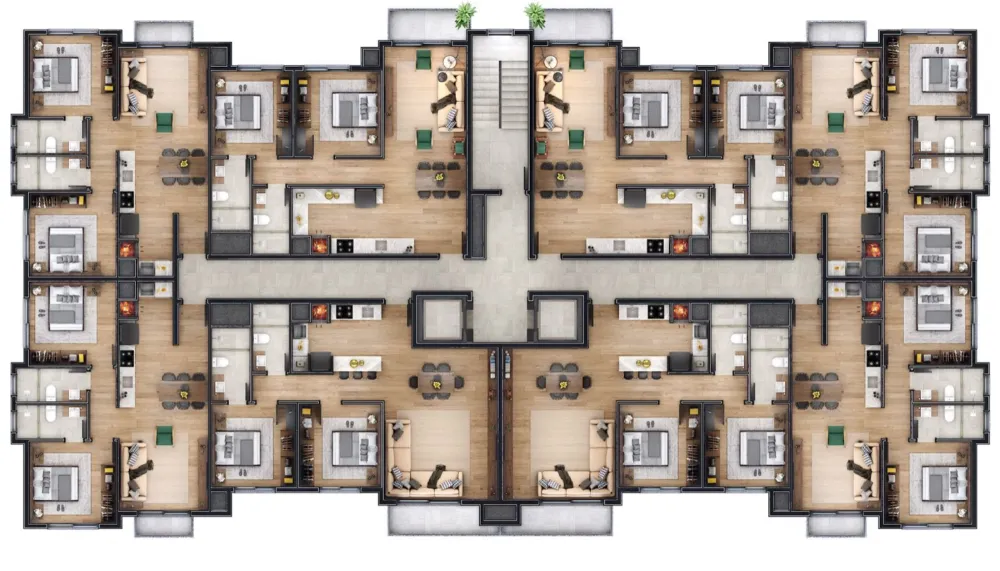 Apartamento para venda no bairro Centro em Gramado