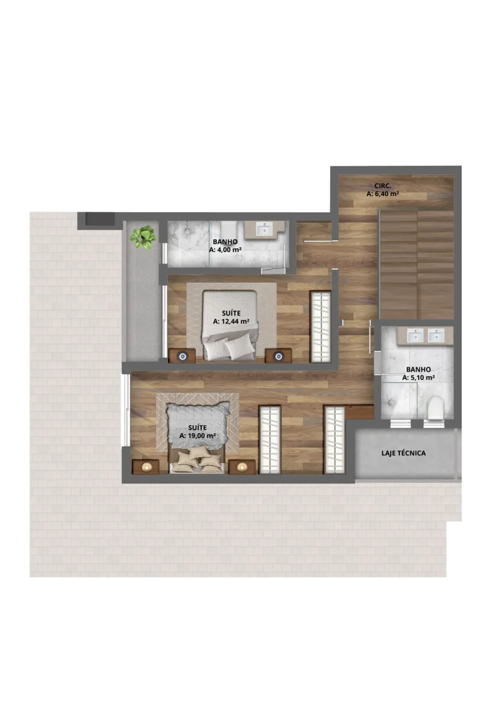 Apartamento para venda no bairro Planalto em Gramado