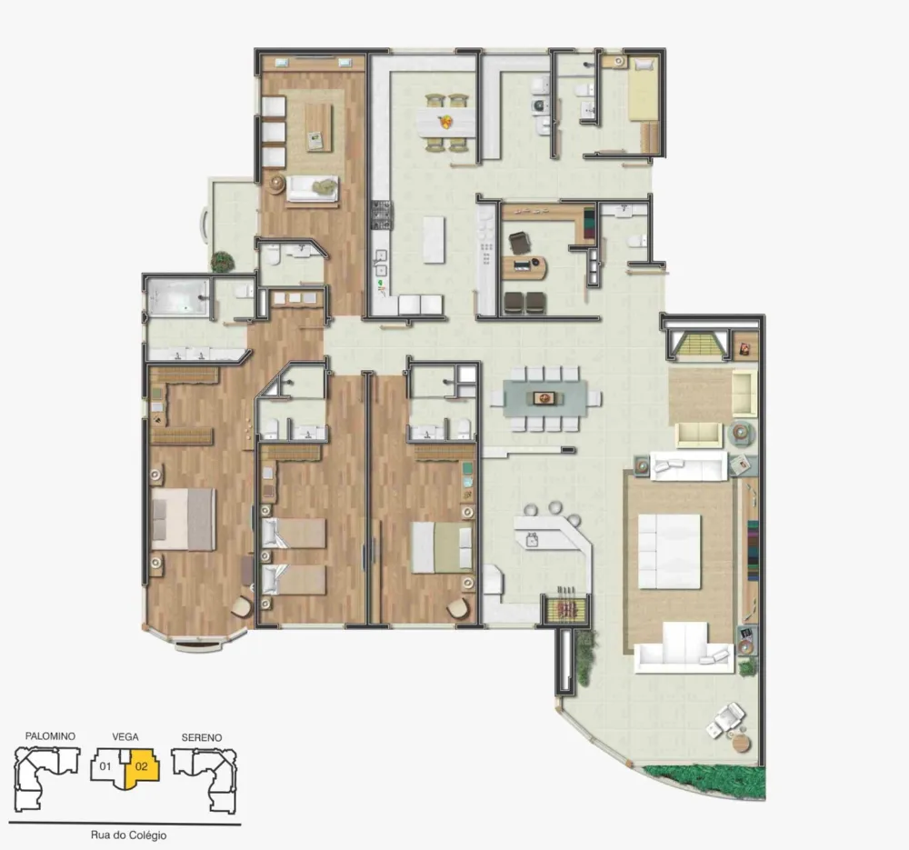 Apartamento para venda no bairro Centro em Gramado
