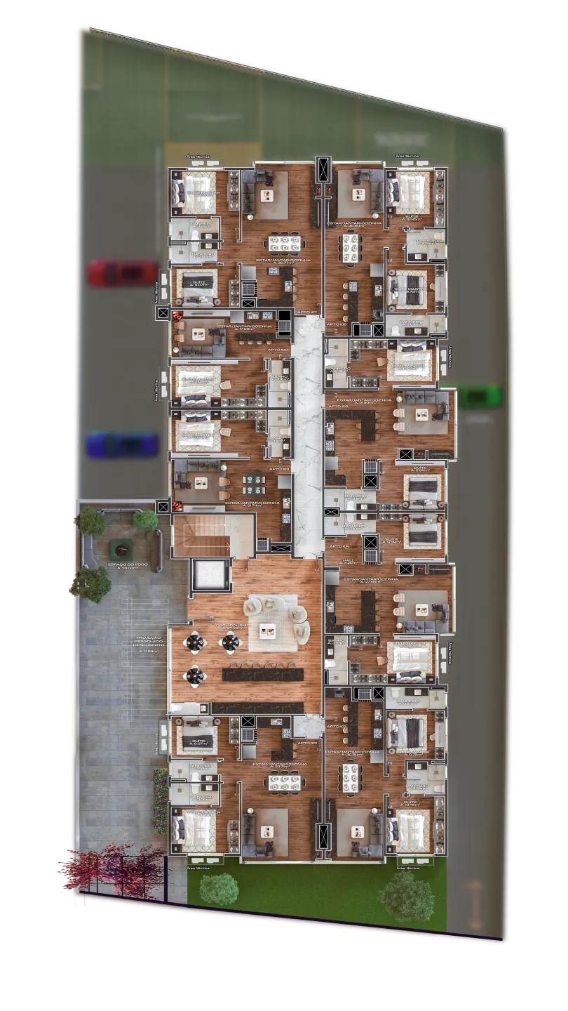 Apartamento para venda no bairro Floresta em Gramado