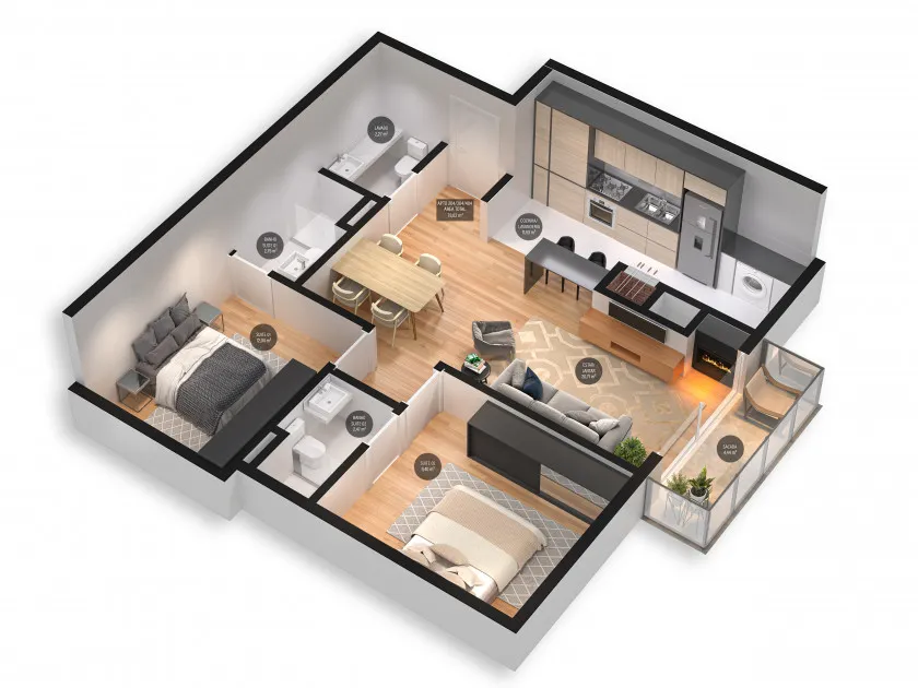 Apartamento para venda no bairro Centro  em Canela