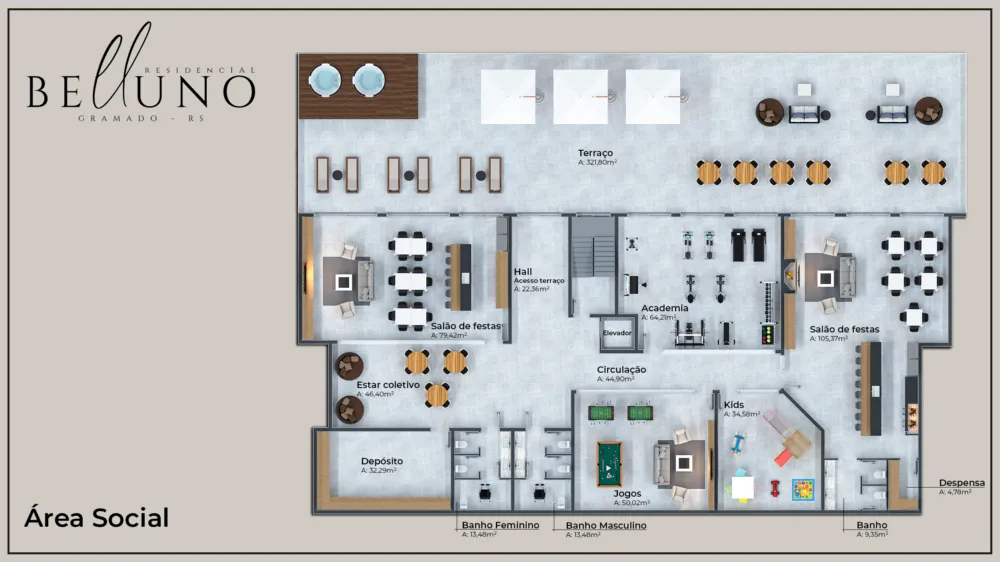 Apartamento para venda no bairro Moura em Gramado