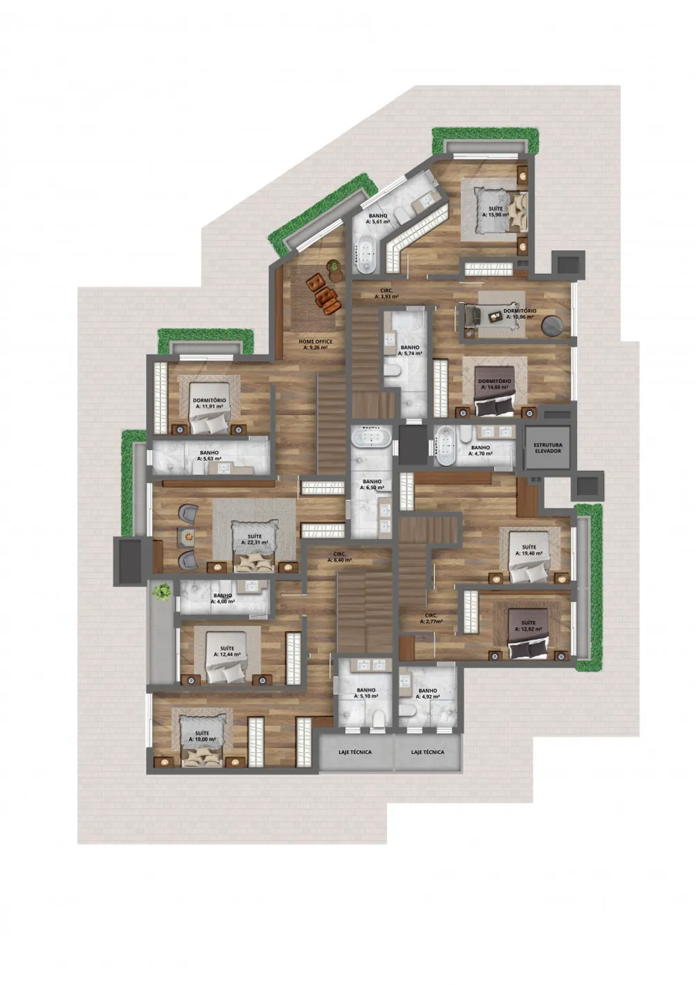 Apartamento para venda no bairro Planalto em Gramado