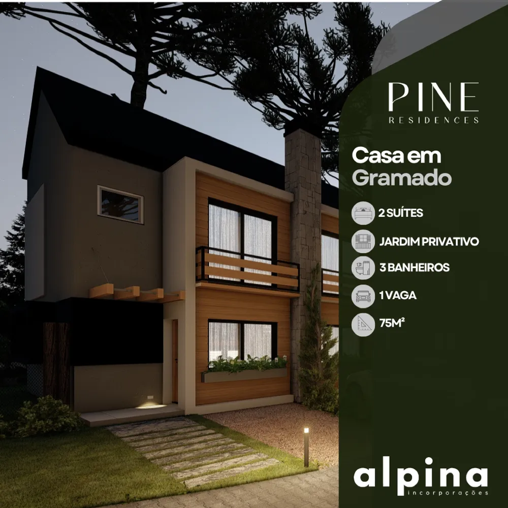 Casa para venda no bairro Vale dos Pinheiros em Gramado