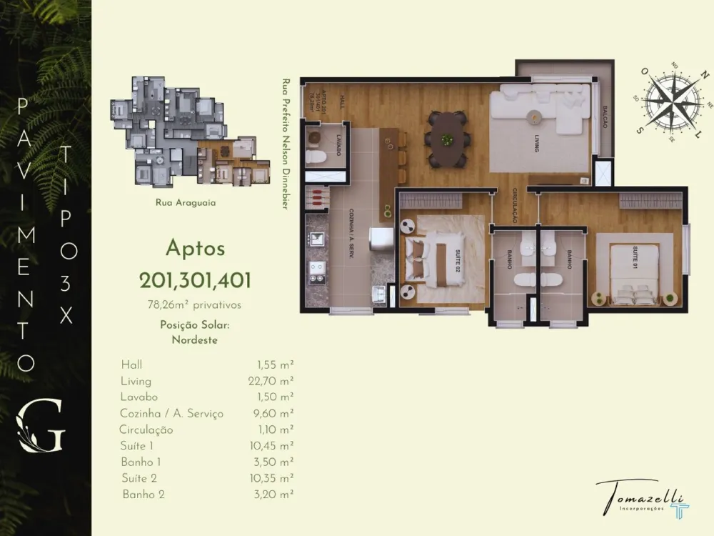 Apartamento para venda no bairro Piratini em Gramado
