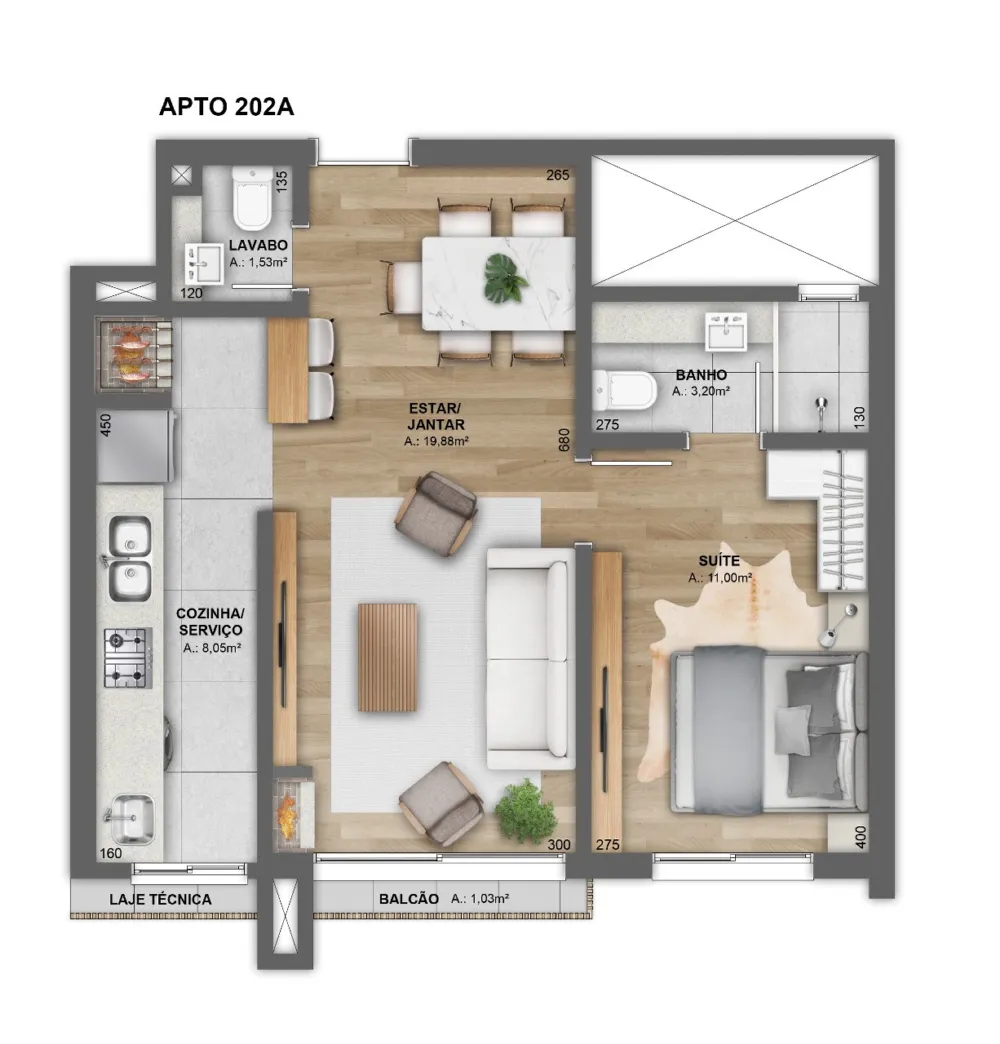 Apartamento para venda no bairro Bavaria em Gramado