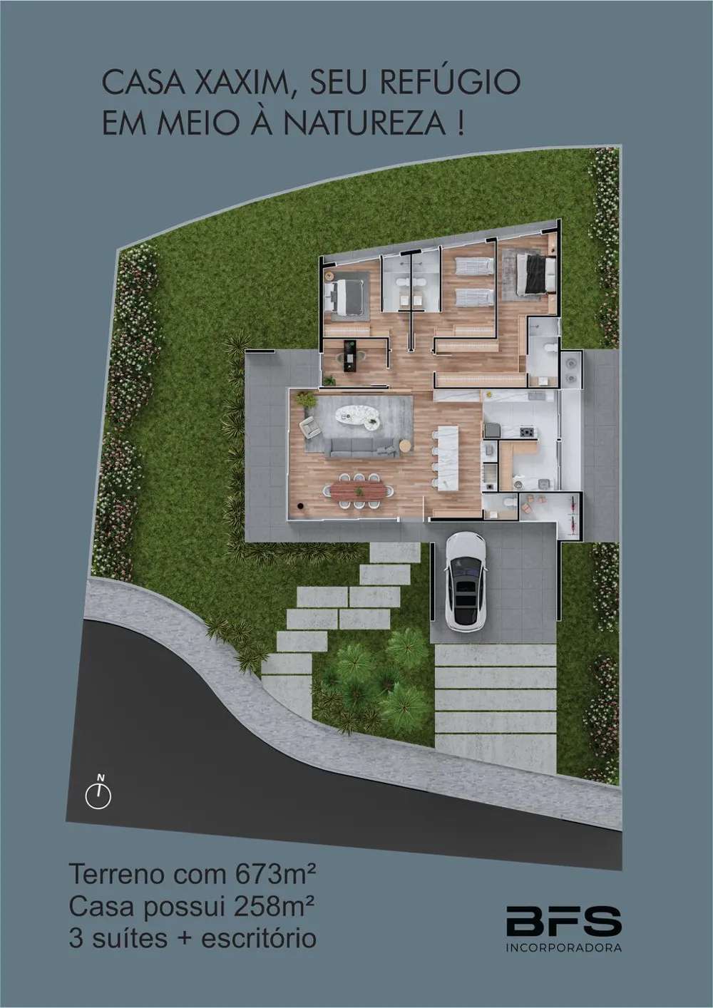 Casa 3 quartos sendo 3 suítes para venda no bairro Portico em Gramado