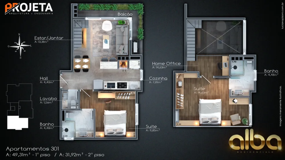 Apartamento para venda no bairro Carniel em Gramado