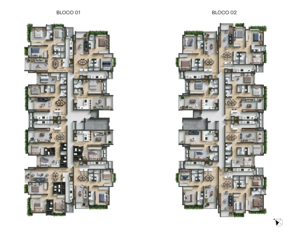 Apartamento para venda no bairro Centro  em Canela