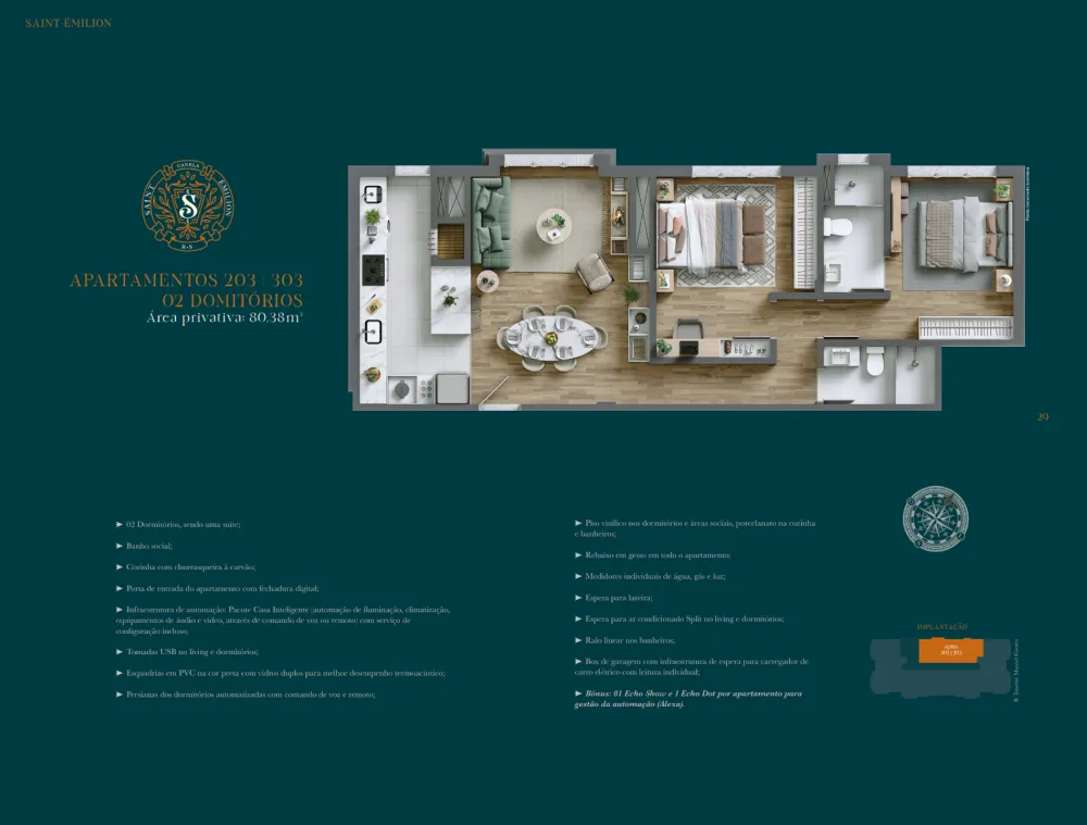 Apartamento para venda no bairro Centro  em Canela