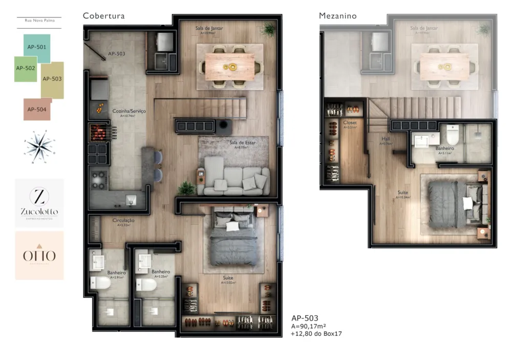 Apartamento para venda no bairro Carniel em Gramado