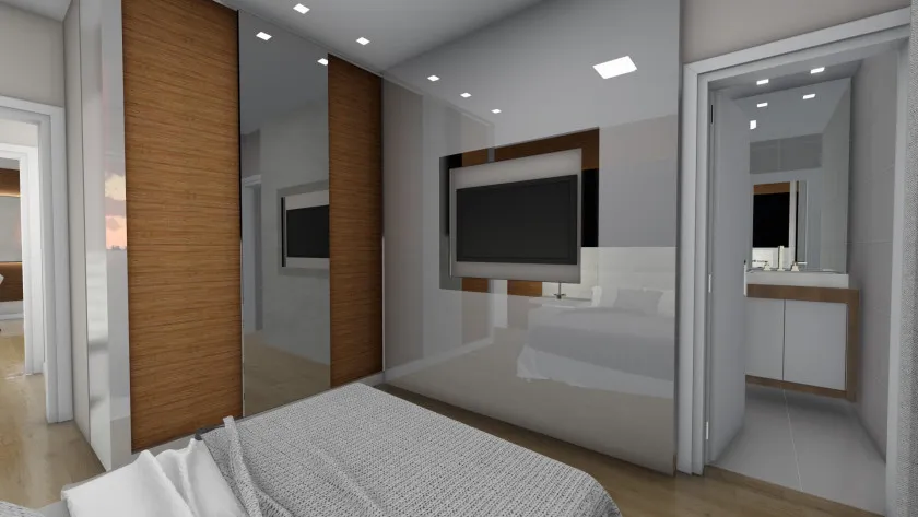 Apartamento 1 quarto para venda no bairro Centro  em Canela