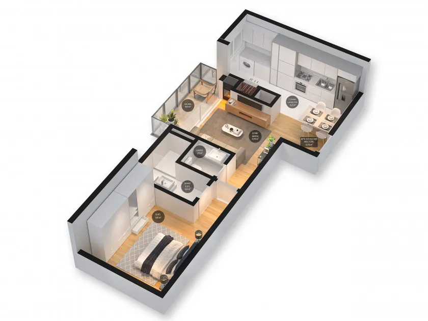 Apartamento para venda no bairro Centro  em Canela