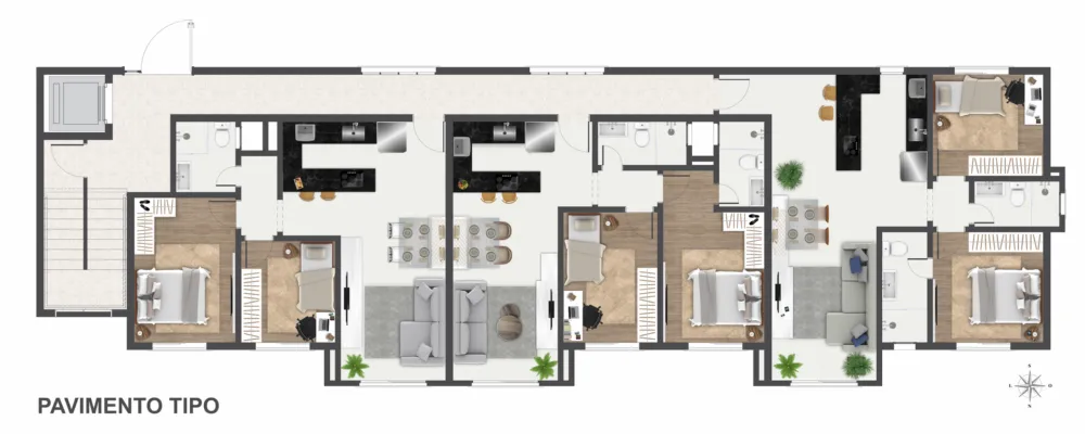 Apartamento para venda no bairro Moura em Gramado