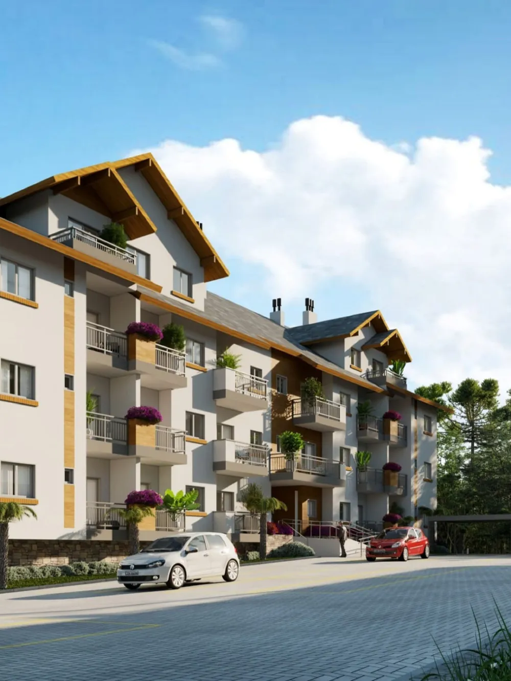 Apartamento para venda no bairro Floresta em Gramado