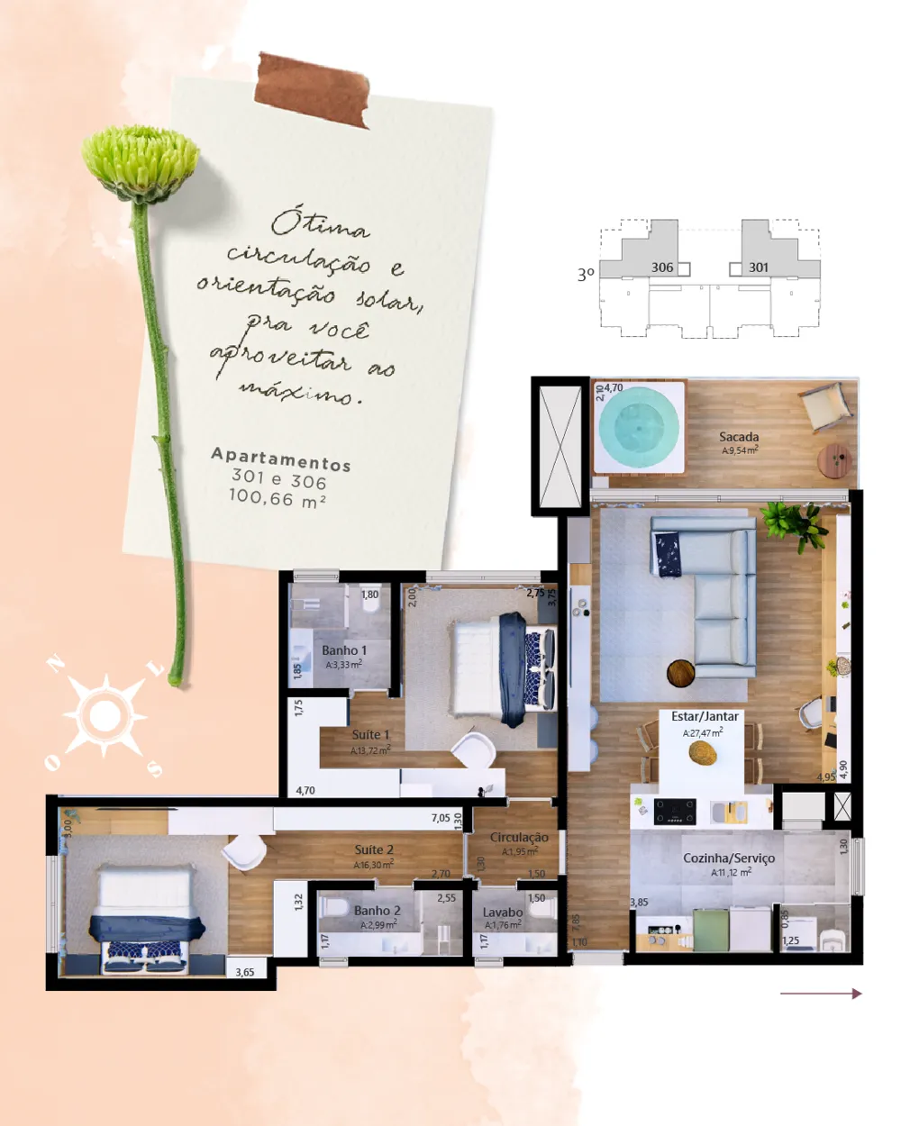 Apartamento para venda no bairro Centro em Gramado