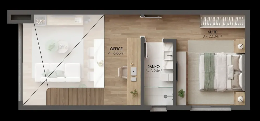 Apartamento para venda no bairro Centro  em Canela