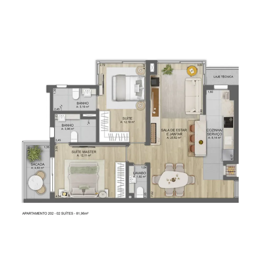 Apartamento para venda no bairro Centro em Gramado