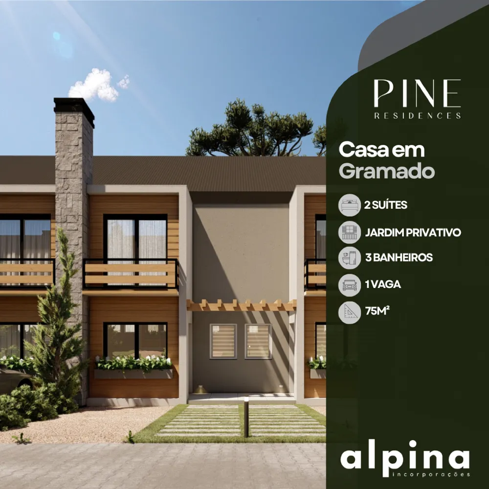 Casa para venda no bairro Vale dos Pinheiros em Gramado