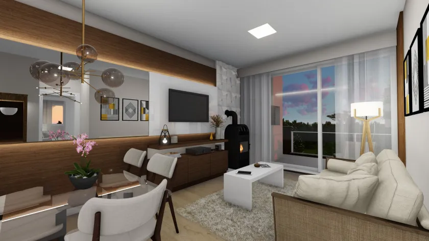 Apartamento 1 quarto para venda no bairro Centro  em Canela