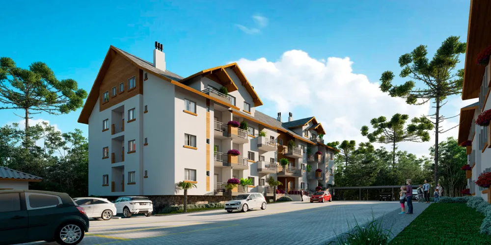 Apartamento para venda no bairro Floresta em Gramado