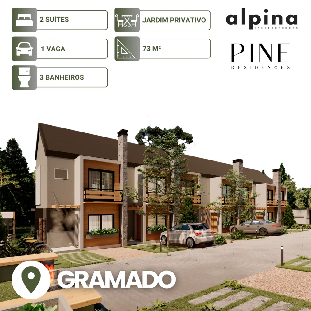 Casa para venda no bairro Vale dos Pinheiros em Gramado