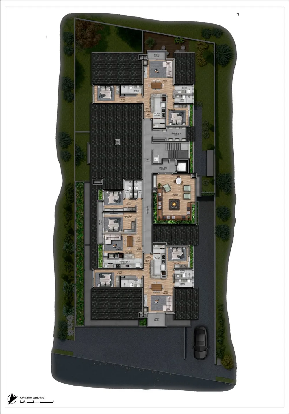 Apartamento para venda no bairro Centro  em Canela