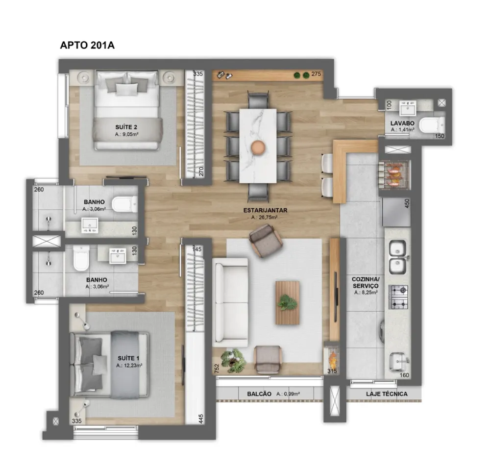 Apartamento para venda no bairro Bavaria em Gramado