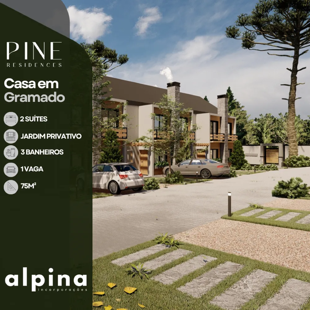 Casa para venda no bairro Vale dos Pinheiros em Gramado