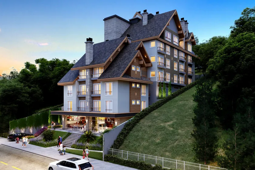 Apartamento para venda no bairro Floresta em Gramado