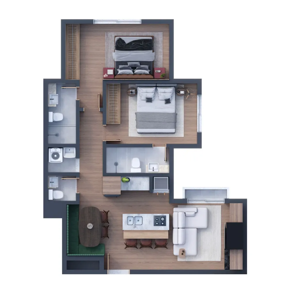Apartamento para venda no bairro Portico em Gramado