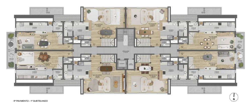 Apartamento para venda no bairro Centro em Gramado
