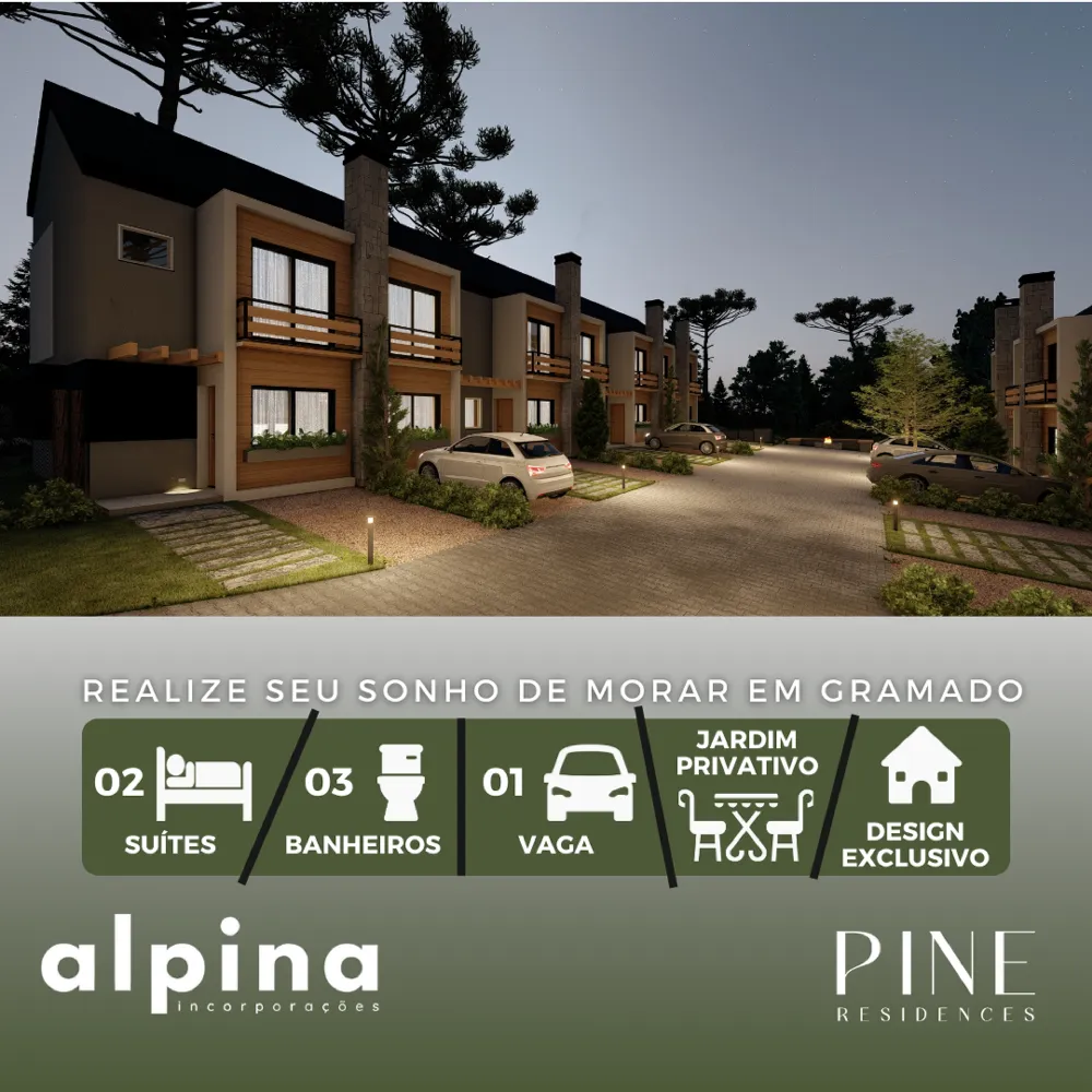 Casa para venda no bairro Vale dos Pinheiros em Gramado