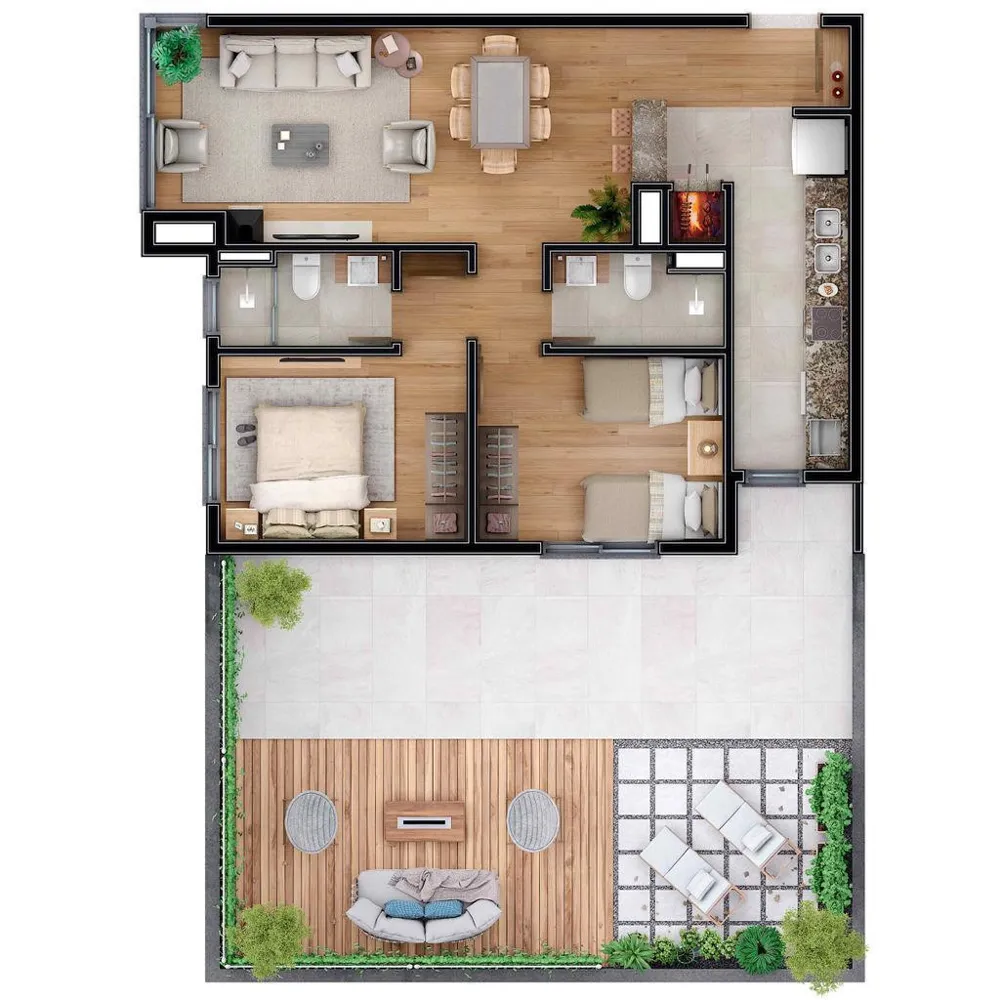 Apartamento para venda no bairro Carniel em Gramado