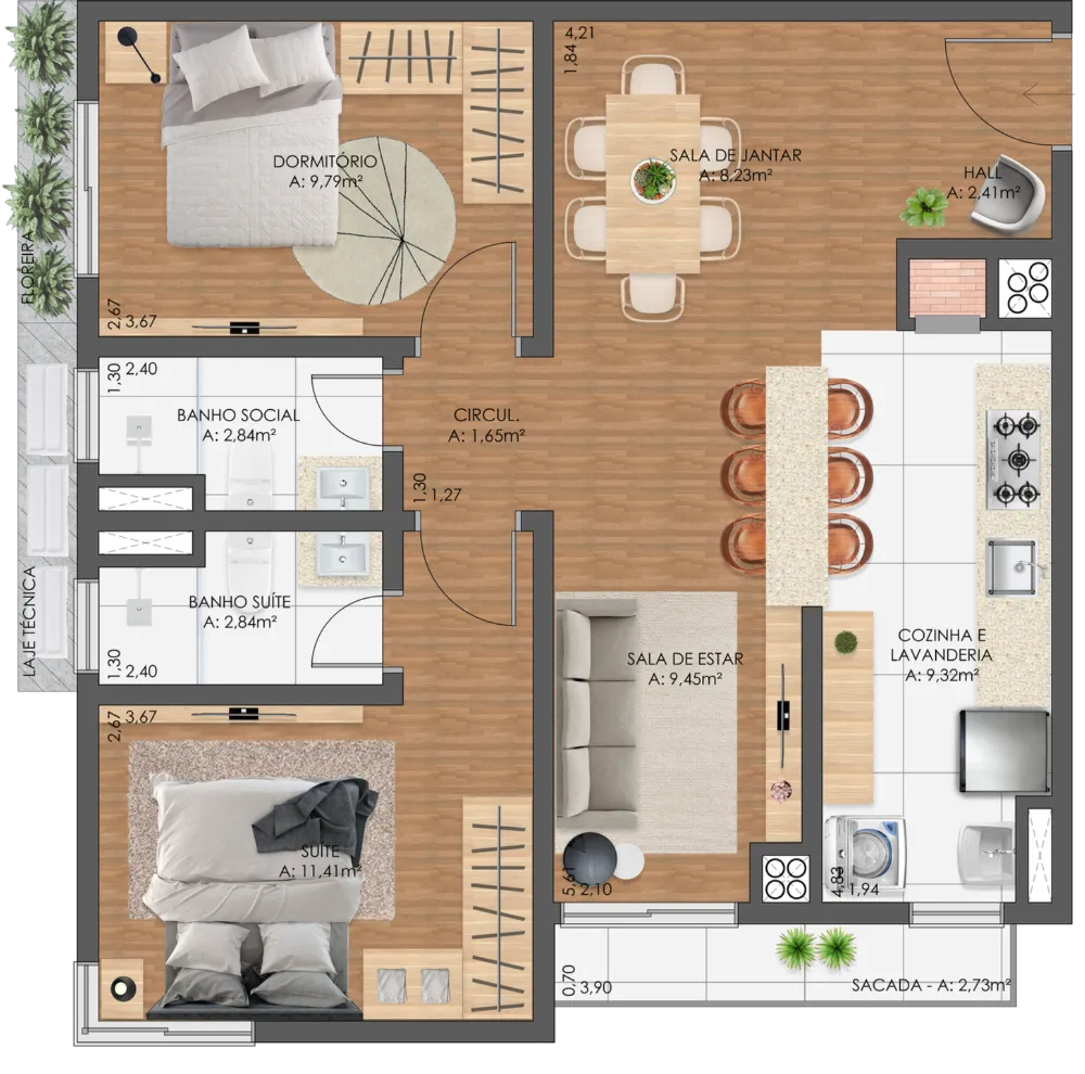 Apartamento para venda no bairro Piratini em Gramado